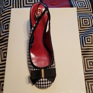 Liz and Co Athena Houndstooth High Heel